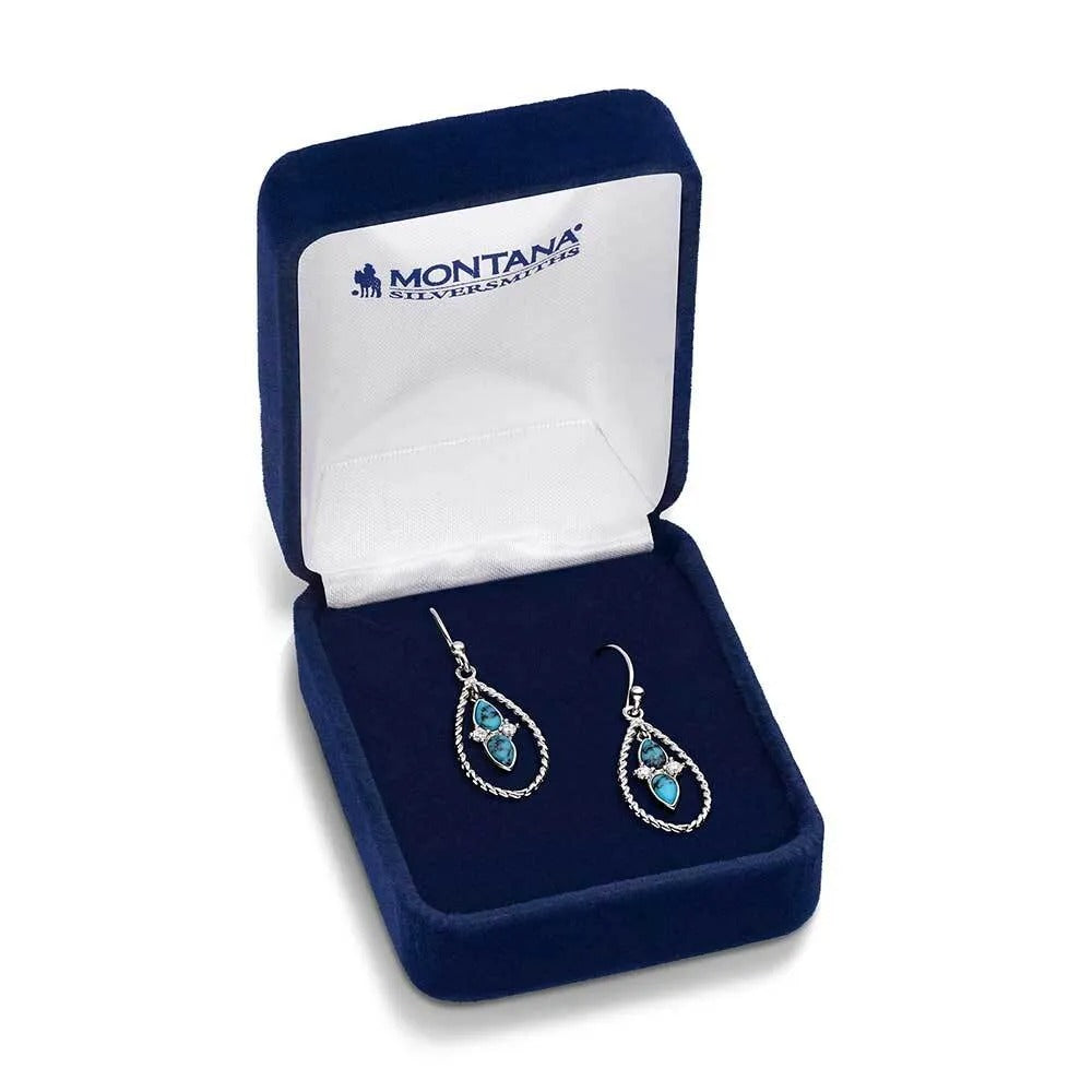 The Del Viento Earrings by Montana Silversmiths