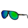 The Jethawk Exec HDPV Polarized Blue-Green Sunglasses by Pit Viper