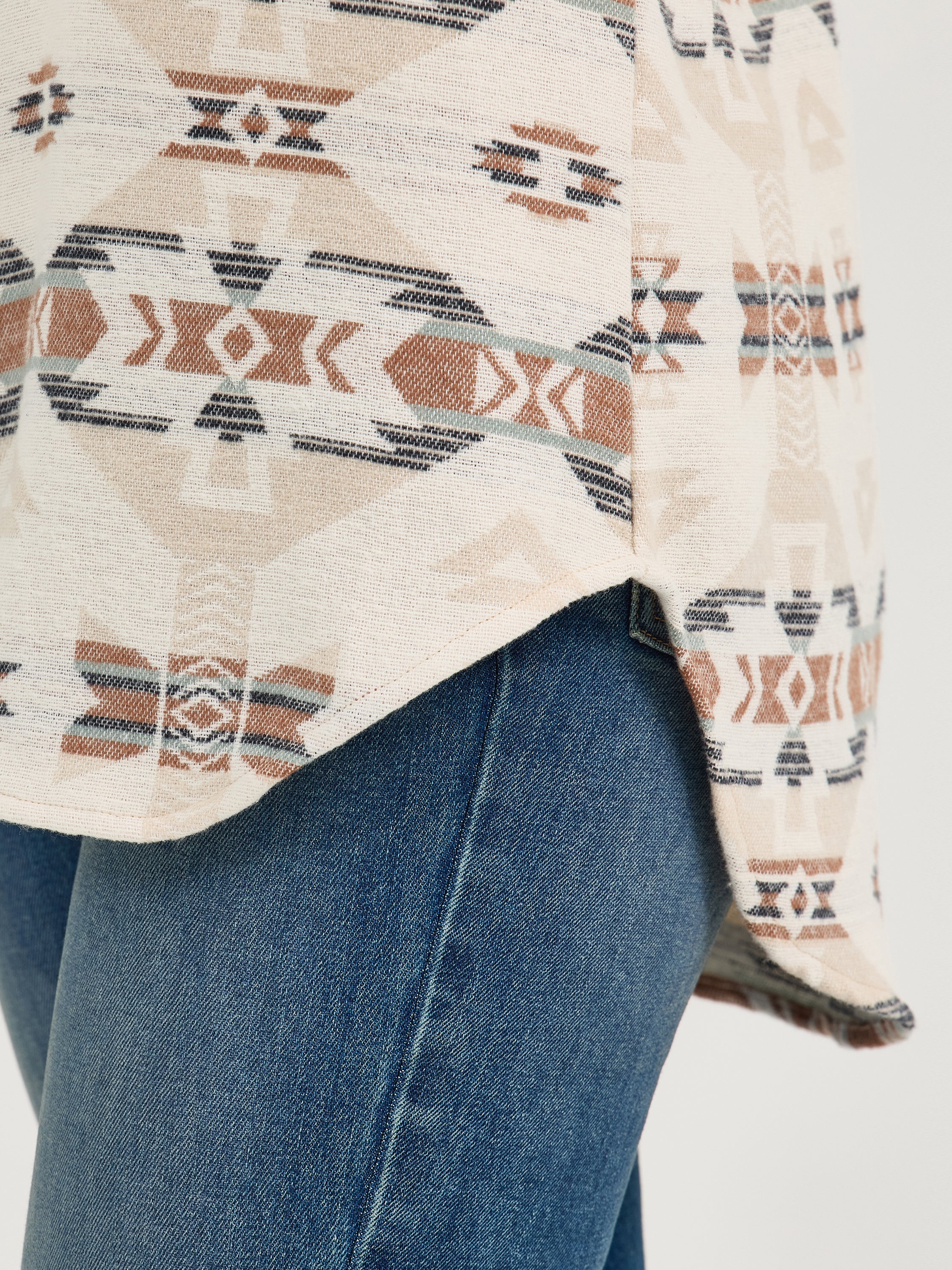 The Abilene Shacket by Wrangler