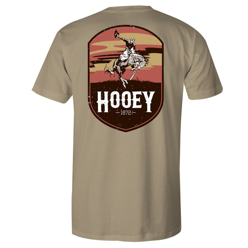 The Cheyenne Tee by Hooey in Tan Wash