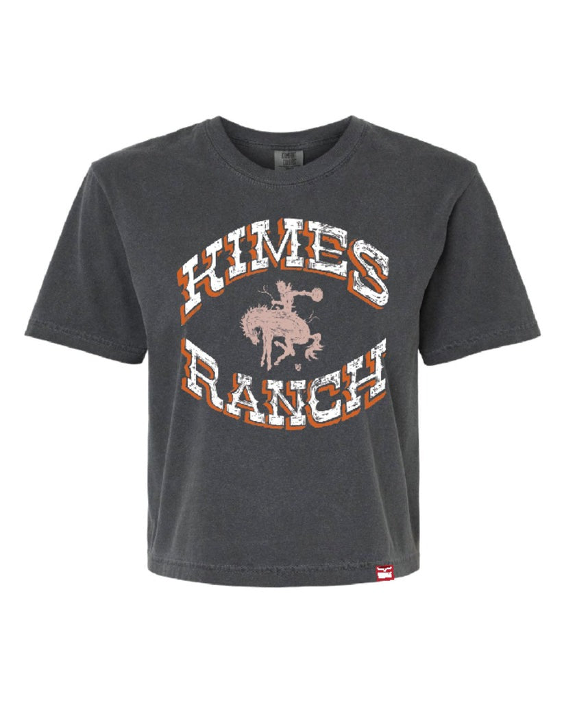 The Bucking Pepper Cropped Tee by Kimes Ranch