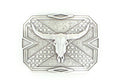 The Aztec Skull Belt Buckle by Nocona