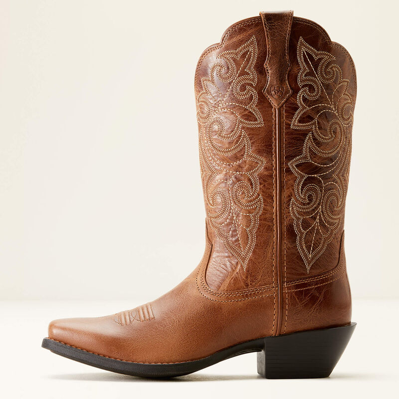 The Cassie Round Up Square Toe Women's Boot By Ariat