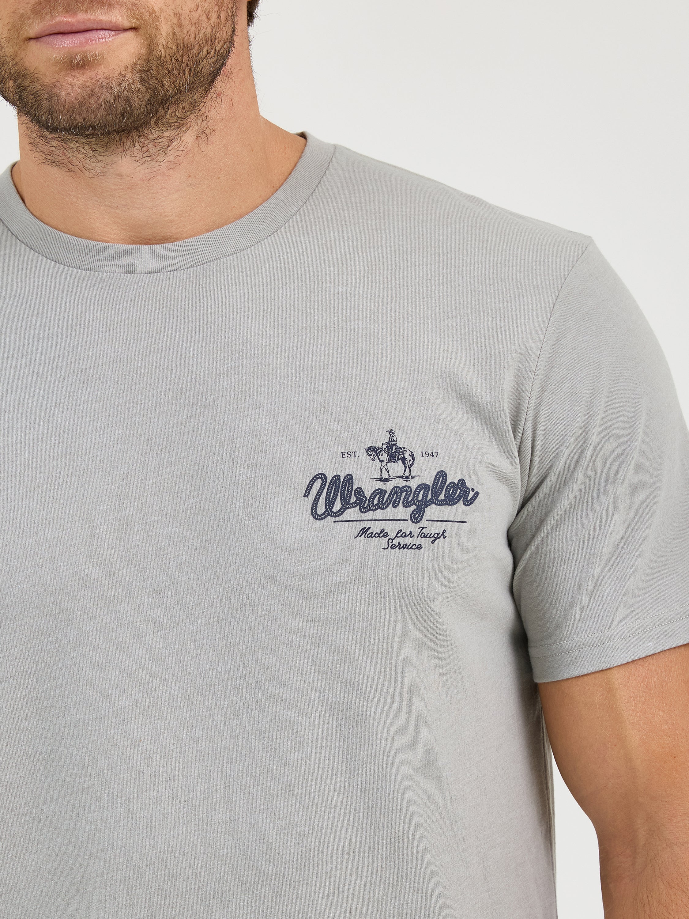 "Made for Tough Service" Tee by Wrangler