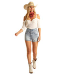 Magnolia Belted Short by Rock & Roll Denim
