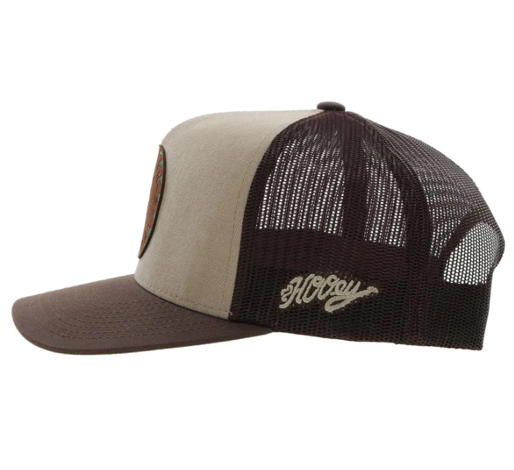 Spur Trucker Hat - Tan/Brown