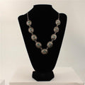Turquoise Concho Necklace