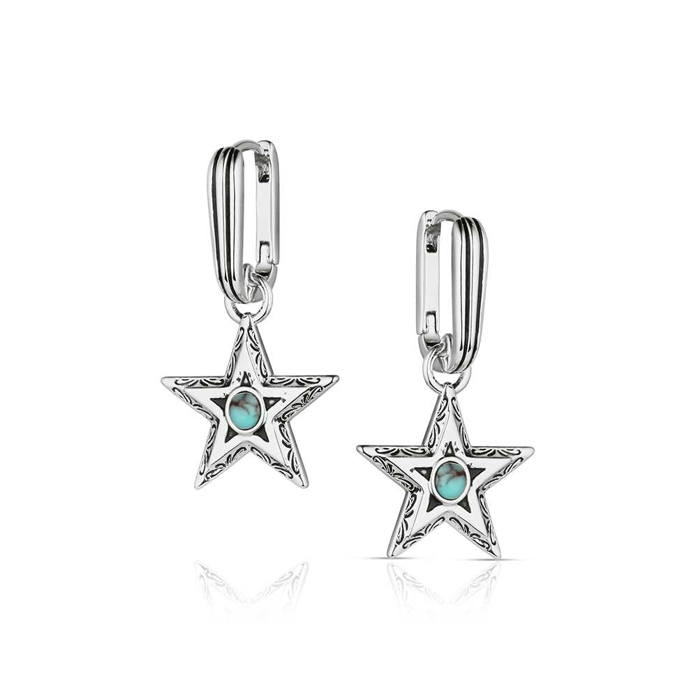 Lucky Star Earrings by Montana Silversmiths