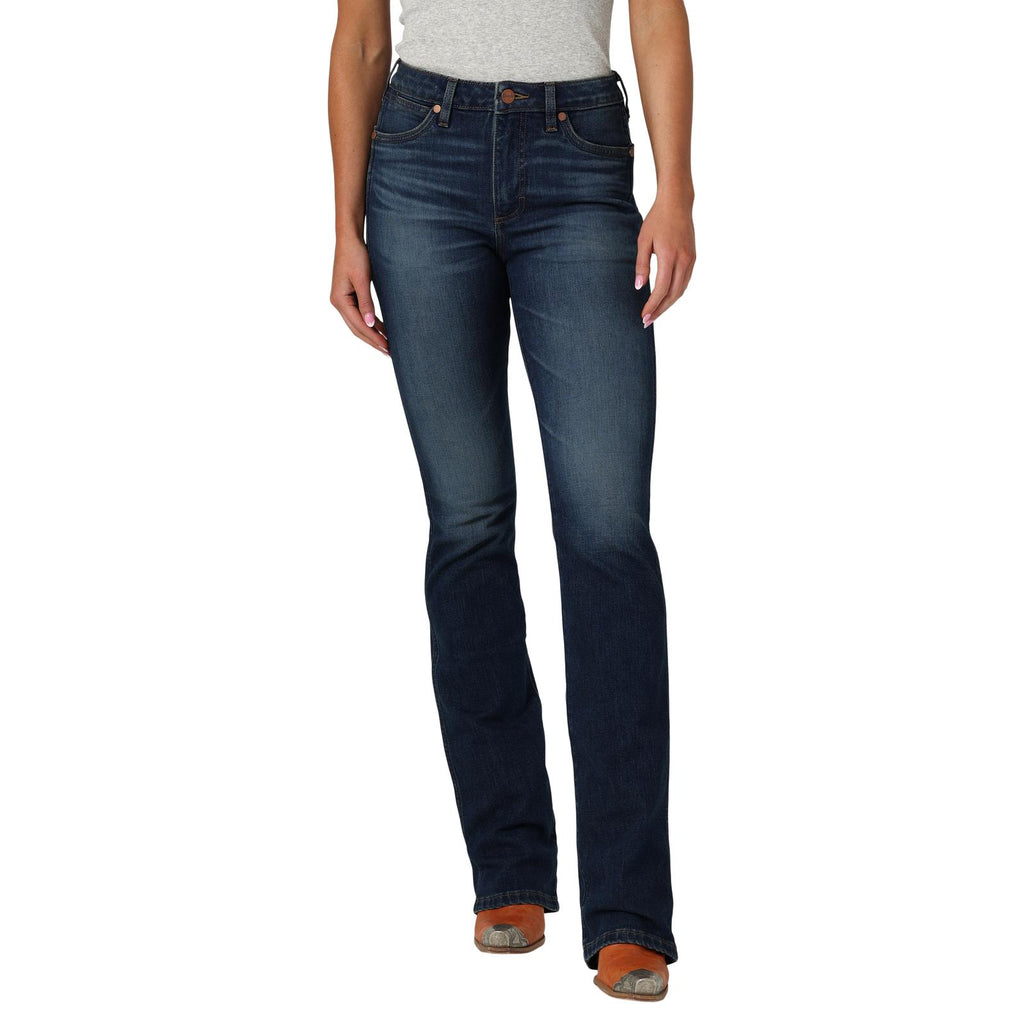 The Avery Retro Premium Slim Bootcut Jeans by Wrangler