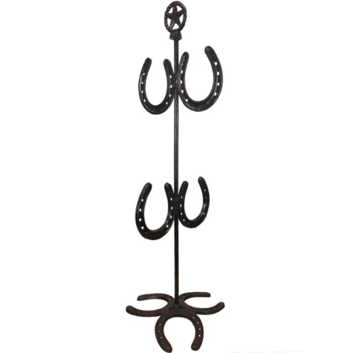 The Cozy Ranch Horseshoe Mug Rack