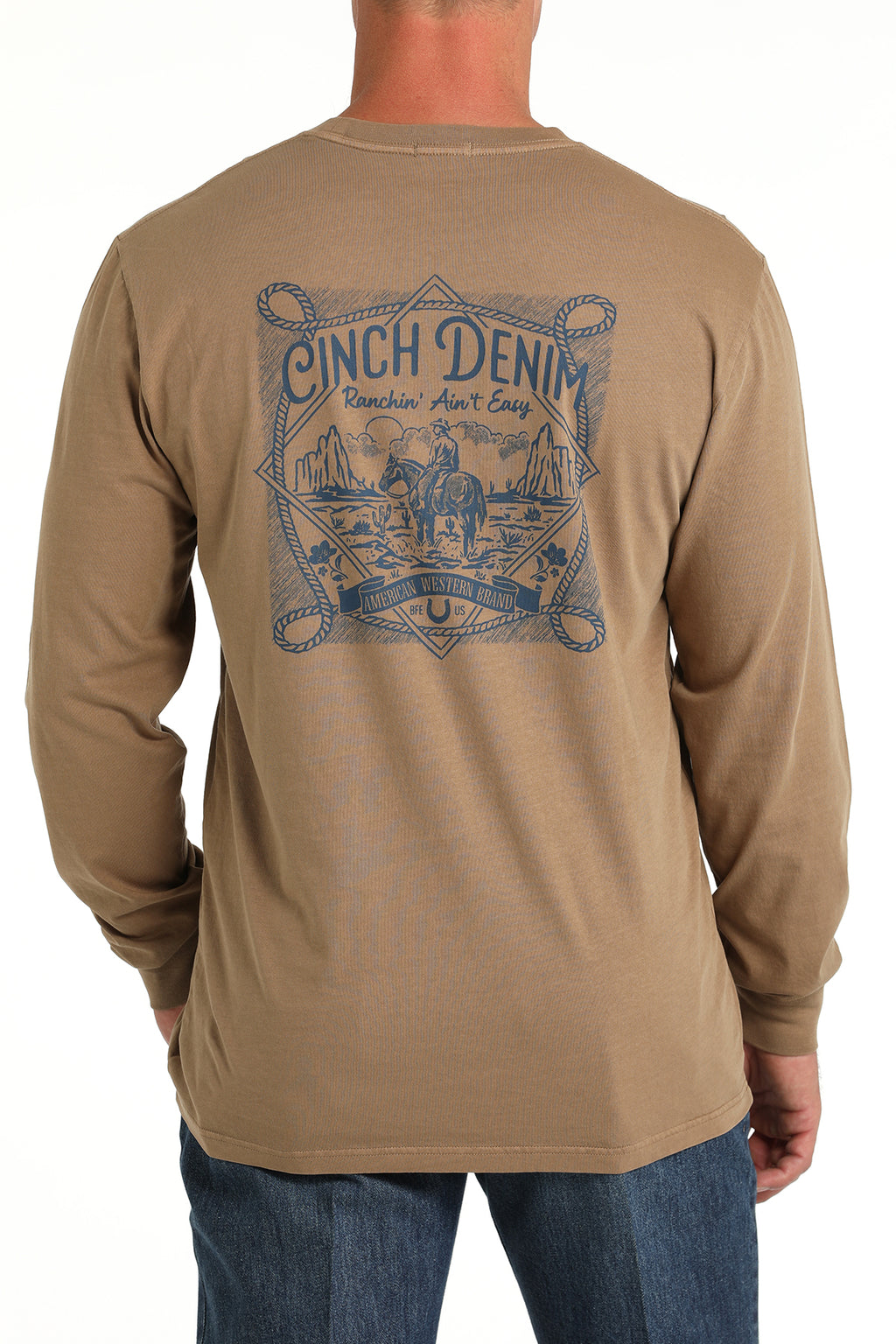 The Grande Prairie Long Sleeve Tee by Cinch
