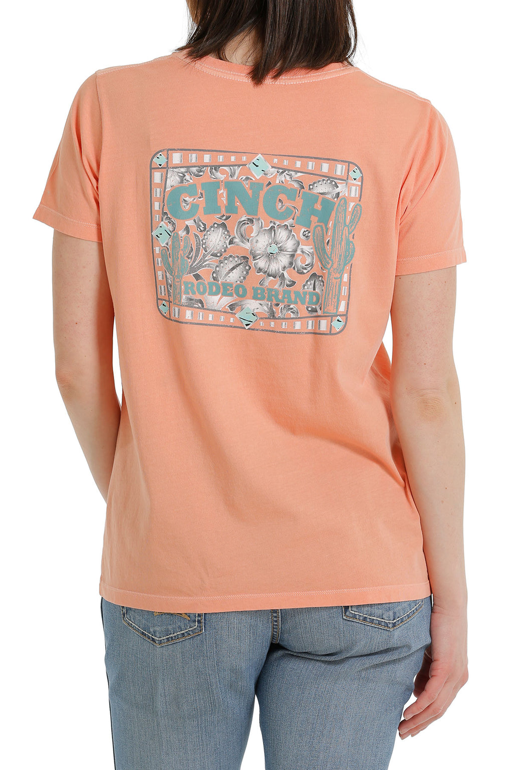 The Cactus Queen Tee by Cinch in Melon
