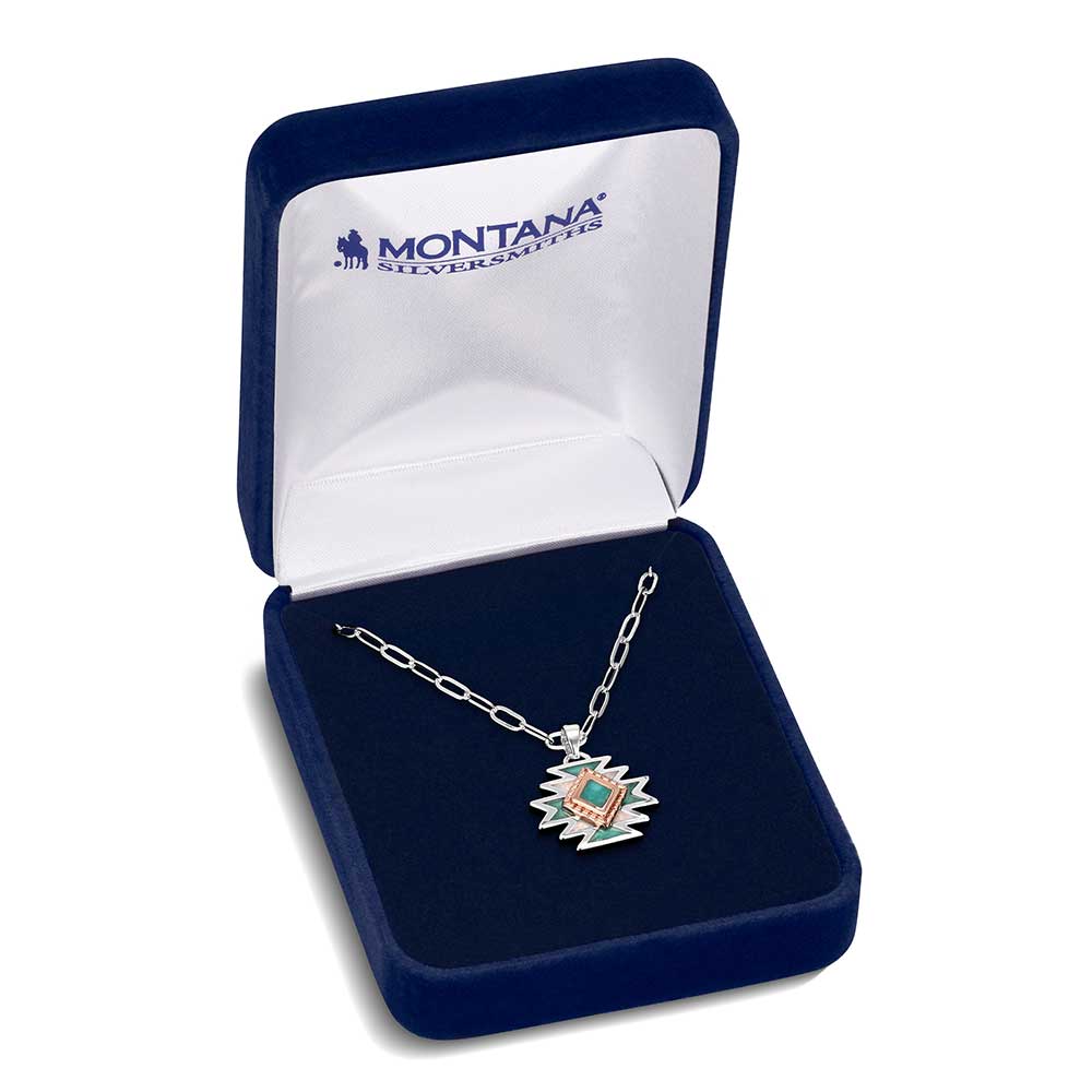 Mesa Mosaic Necklace by Montana Silversmiths