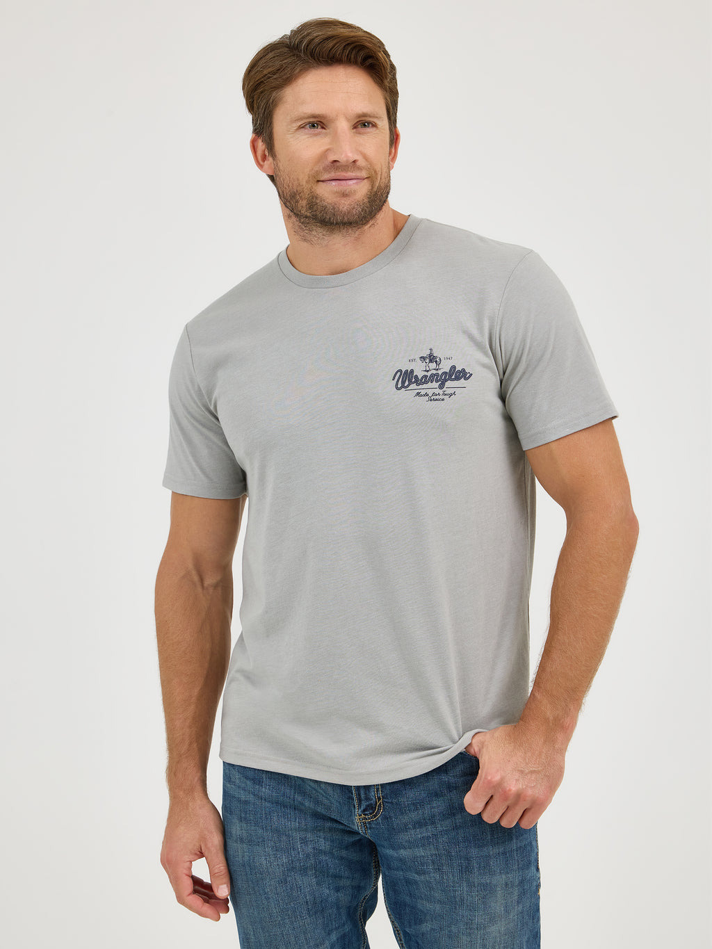 "Made for Tough Service" Tee by Wrangler