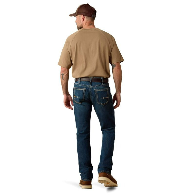 ARIAT Men's Rebar M7 Stackable Straight Leg Jeans - Bodie