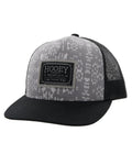 Doc Holiday Hat by Hooey in Grey/Black Aztec