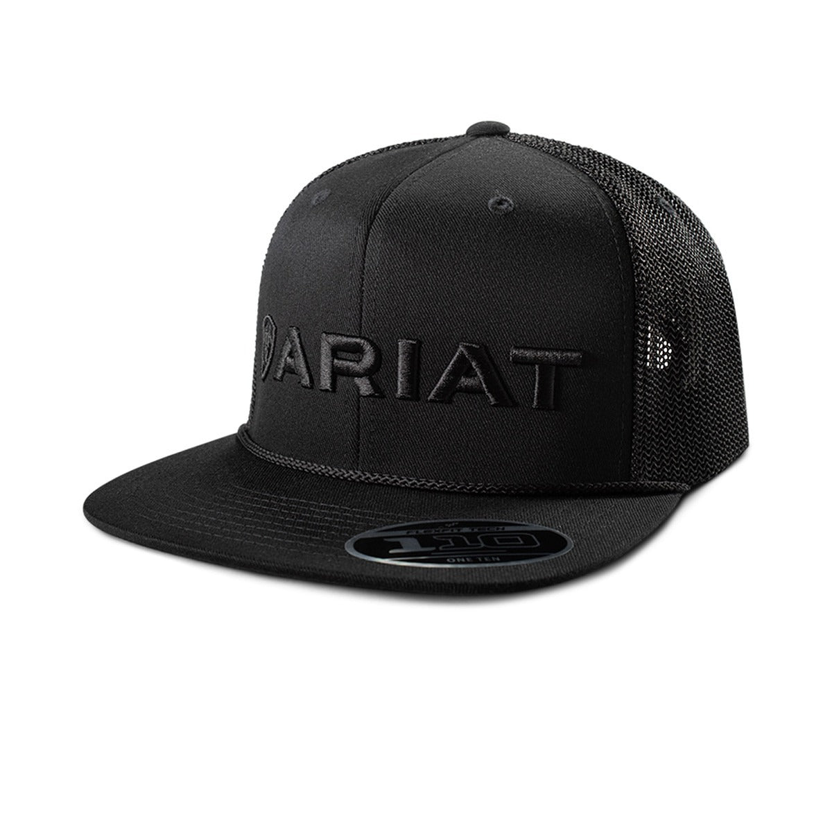 The Top Boss Hat By Ariat in Pure Black
