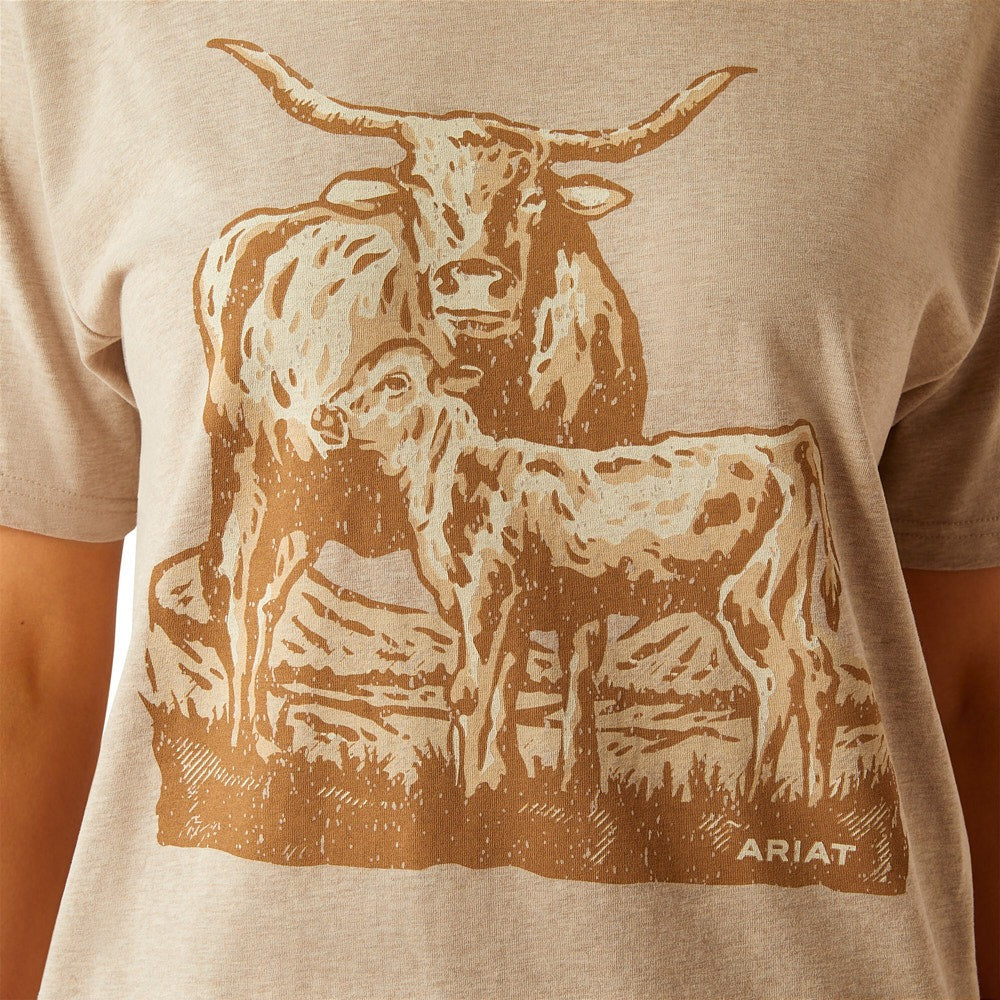 Sweet Longhorn Momma Women's T-Shirt by ARIAT