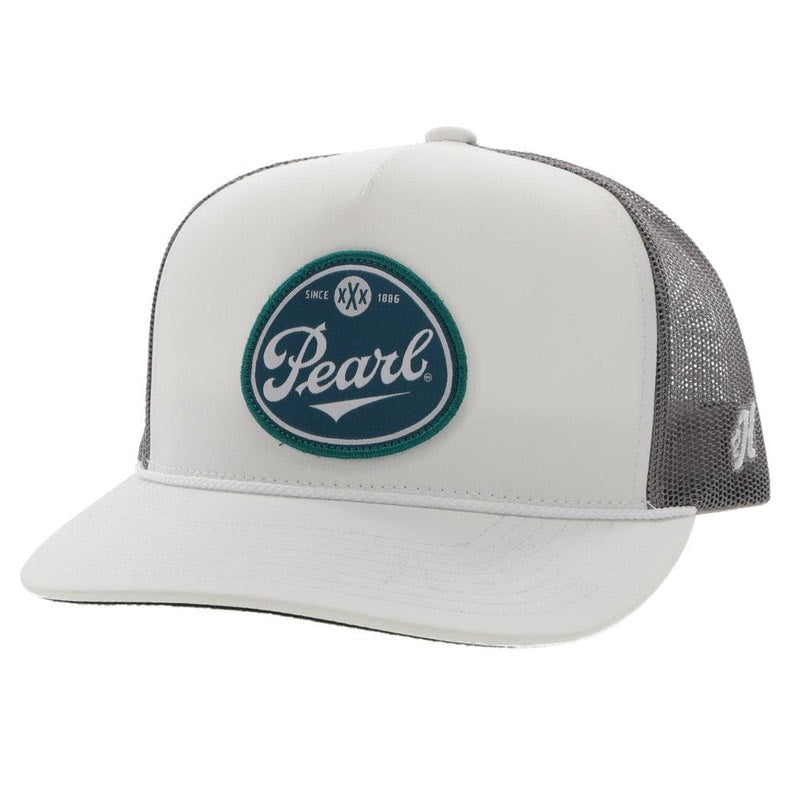Pearl Hat by Hooey White/Grey