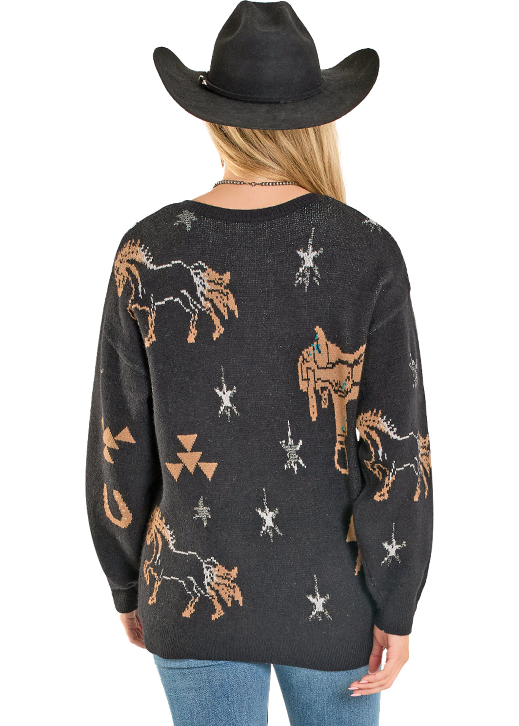 The Galactic Western Diva Sweater by Rock & Roll Denim