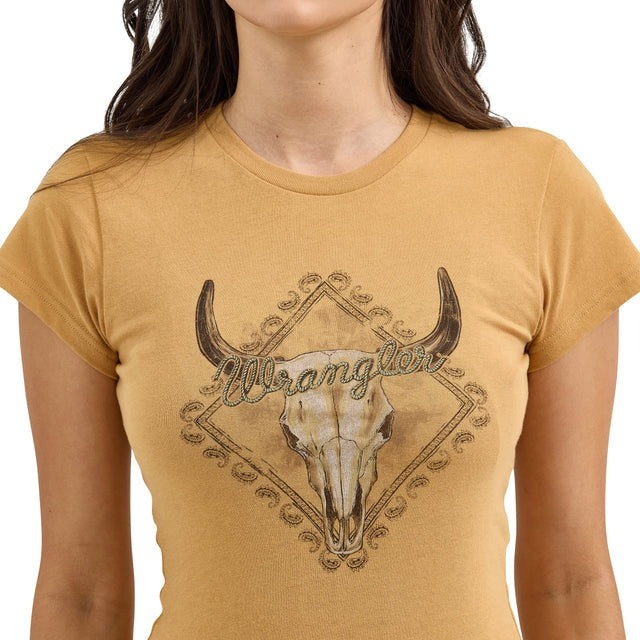 The Cattle Ride Ringer Tee by Wrangler