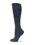 Wrangler Women's Horse Happy Crew Socks - Charcoal