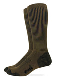 Wrangler Men's Compression Boot Sock - Coyote Brown