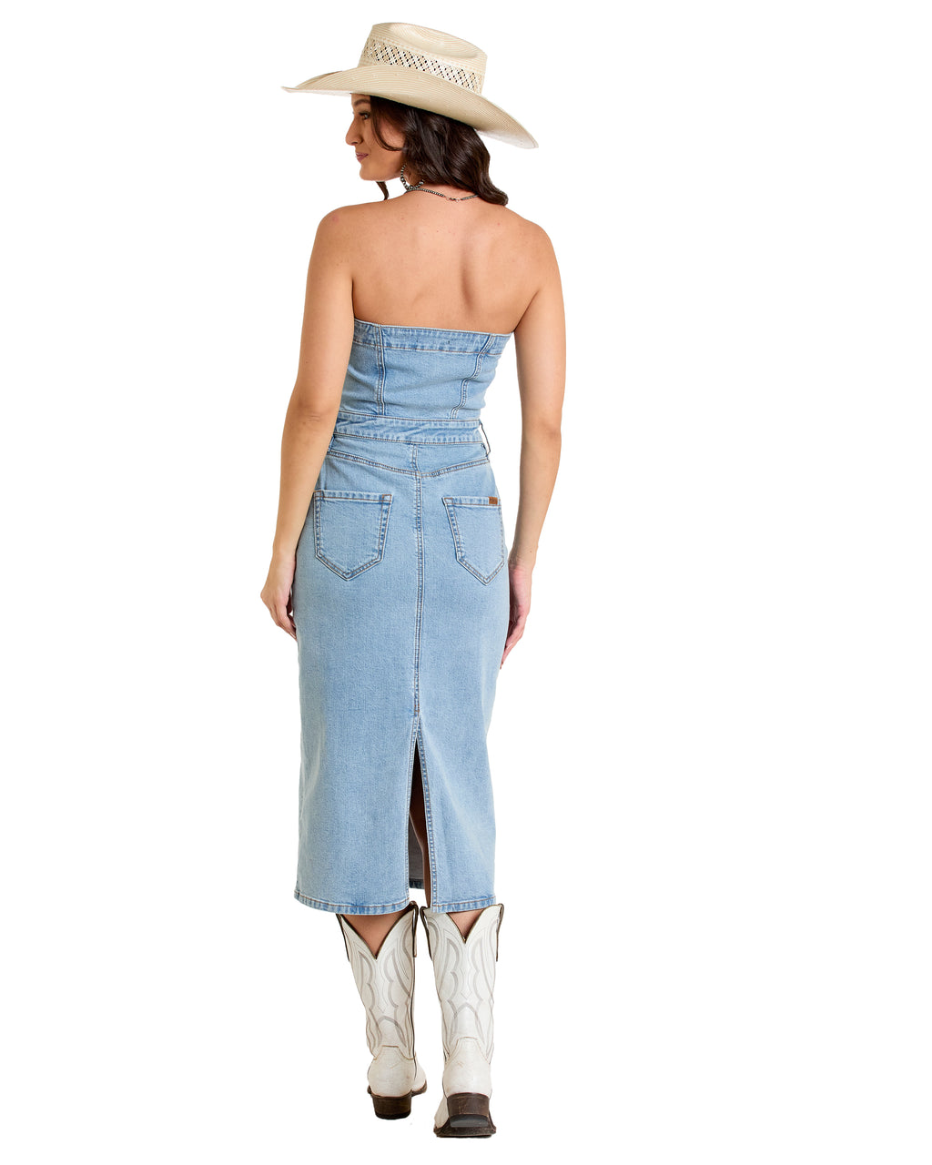 The Jessica Mae Jean Dress by Rock & Roll Denim
