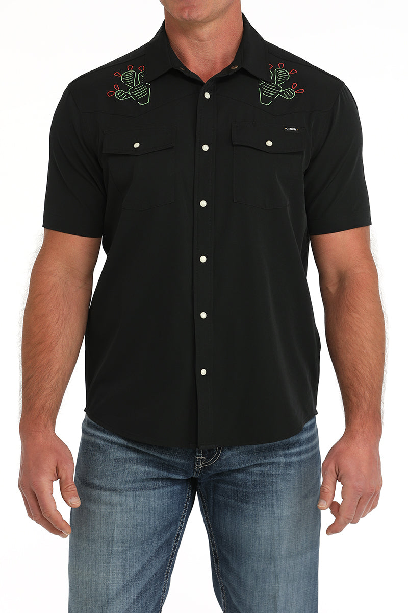 The Texas Road House Pearl Snap Shirt by Cinch