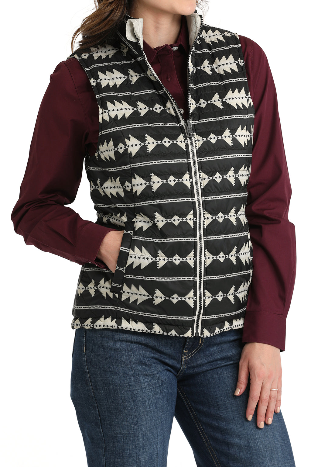 The Aztec Oreo Vest by Cinch