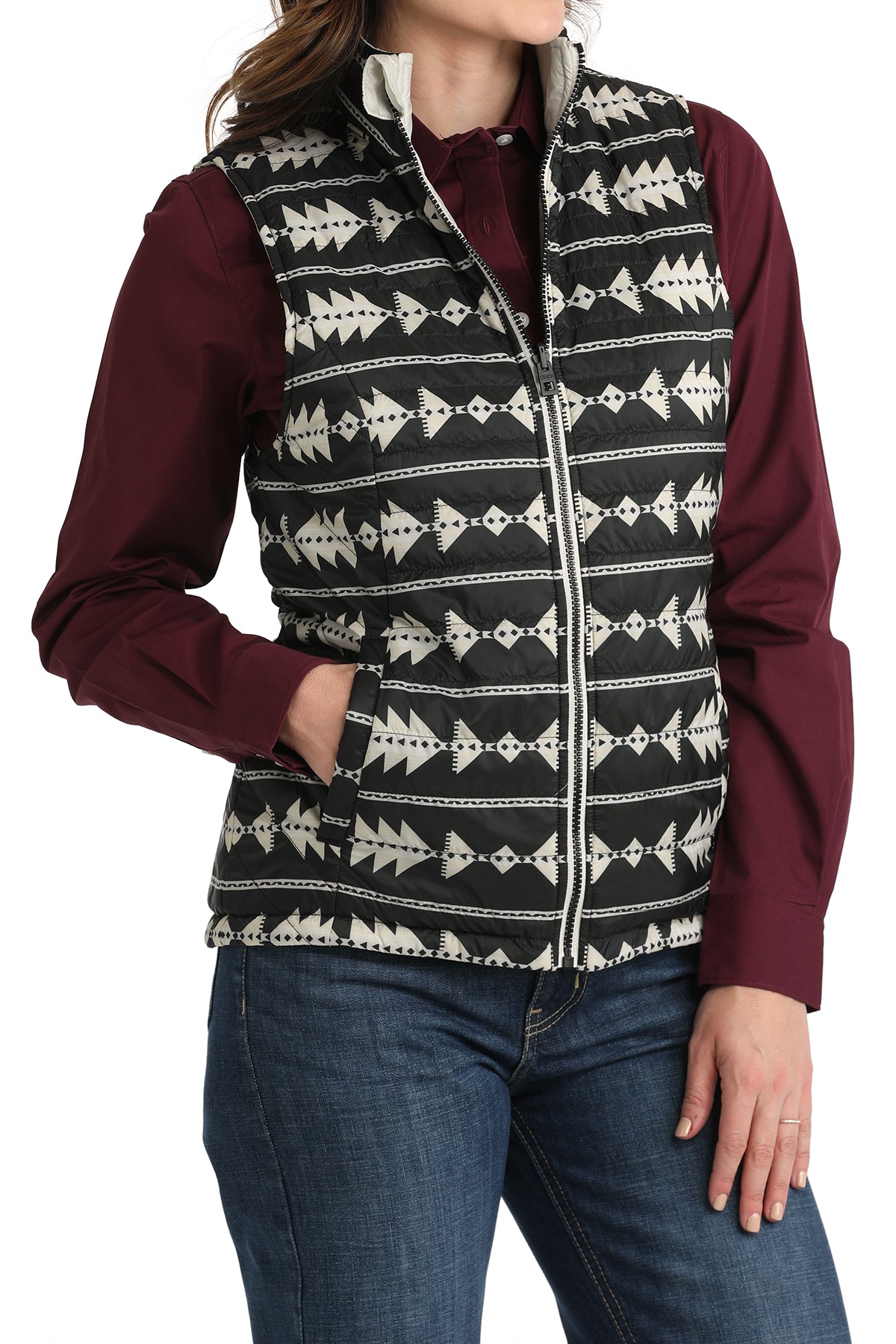 The Aztec Oreo Vest by Cinch