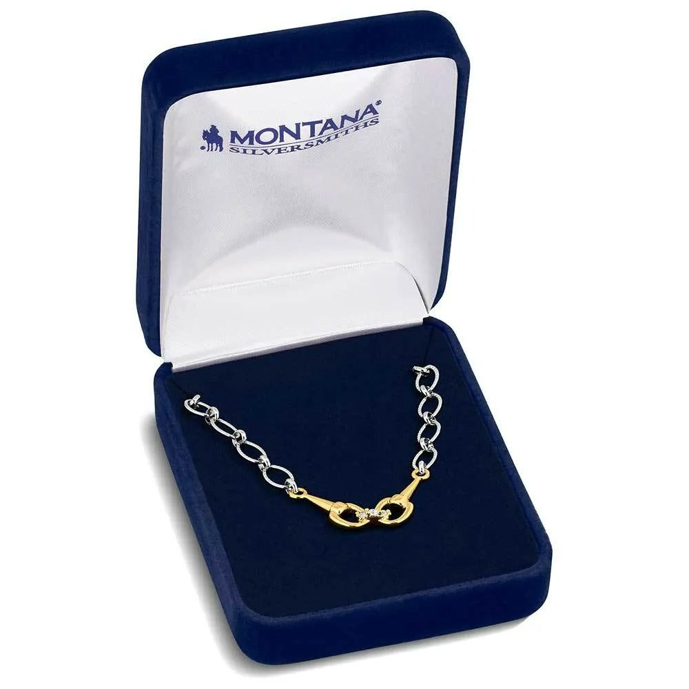 Enjoy The Ride Necklace by Montana Silversmiths