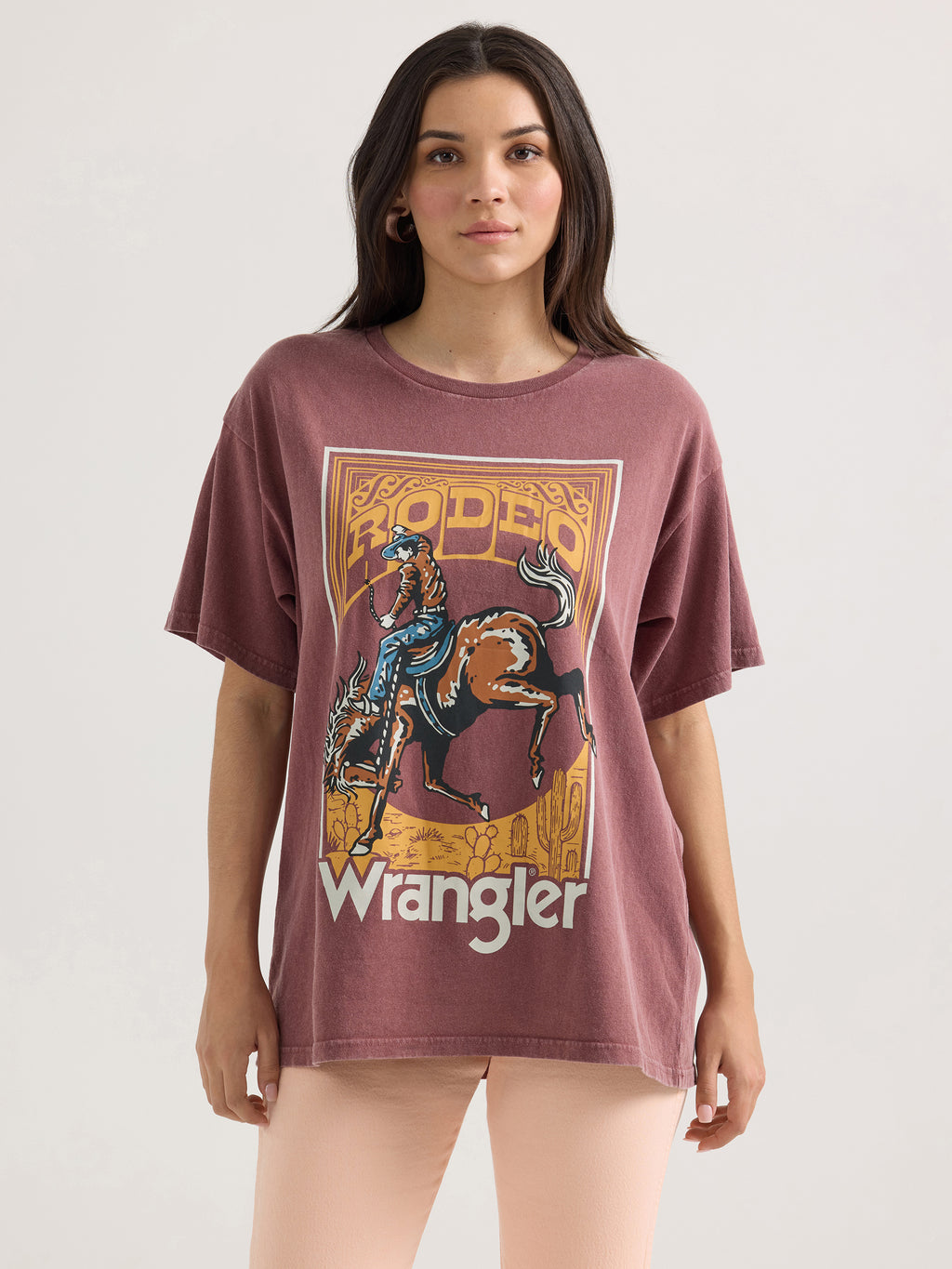 RODEO Oversized Tee by Wrangler