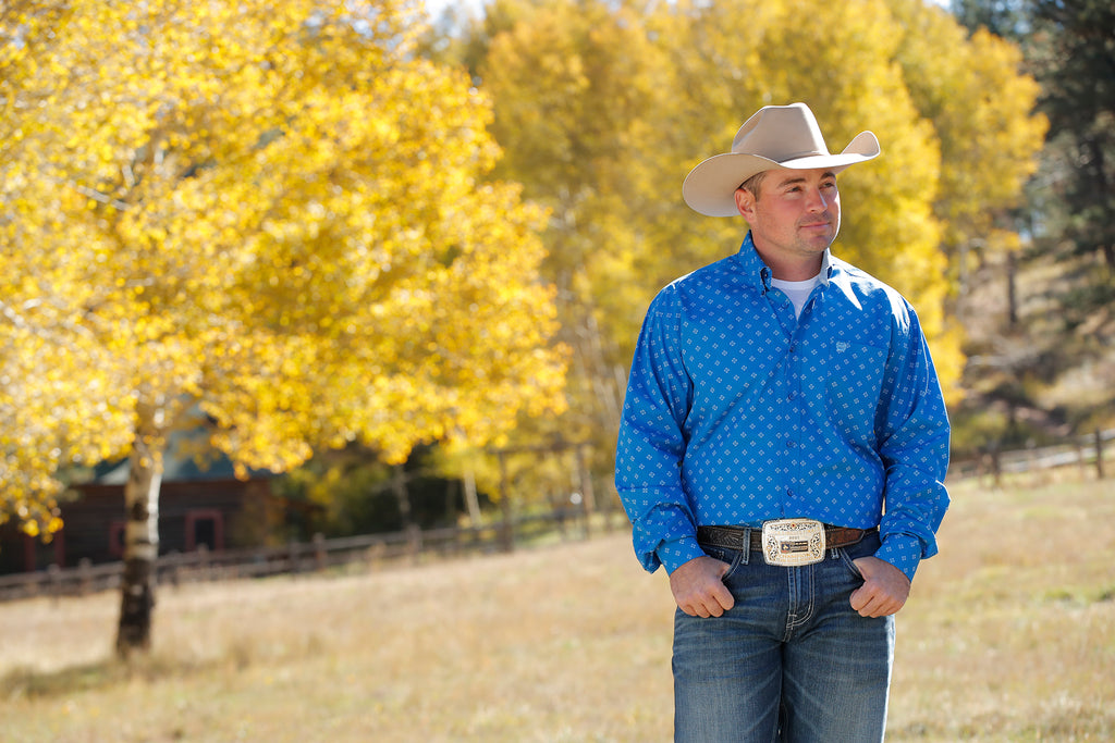 The Nothin' But Class Button Up Shirt by Cinch