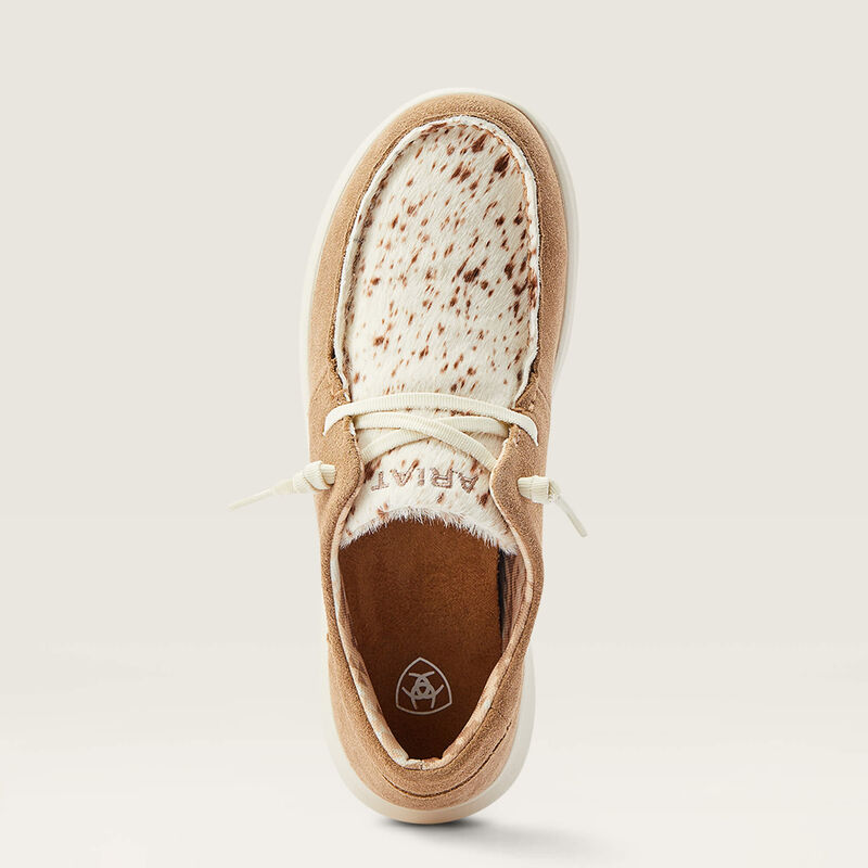 Ranchy Speckled Hide/Roughout Tan Hilo Shoes by Ariat