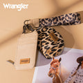 The Cats Meow Wristlet/Key Chain by Wrangler in Tan