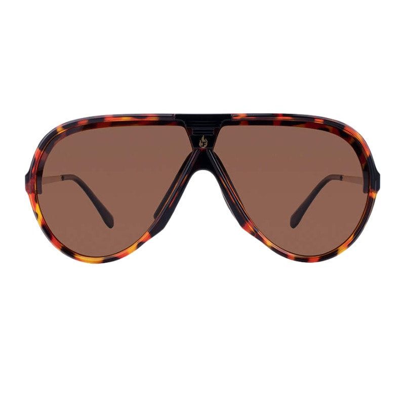 Chute Boss Sunglasses in Tortoise by American Bonfire