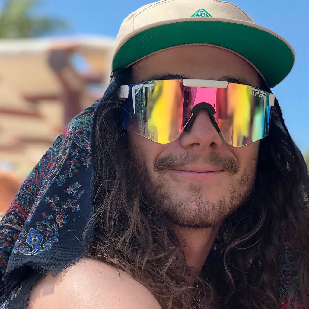 The Original Miami Nights Pink Sunglasses by Pit Viper - Double Wide