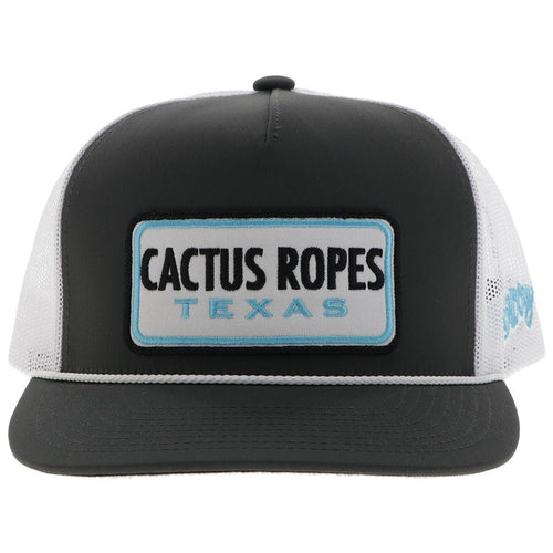 Cactus Ropes Charcoal/White Hat