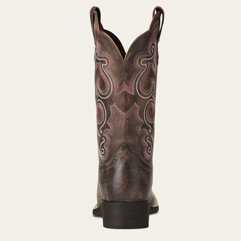The Quincey Jane Boot by ARIAT in Bomber Jacket Grey/Brown
