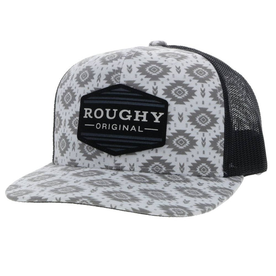 Roughy Straight Up Aztec Hat White