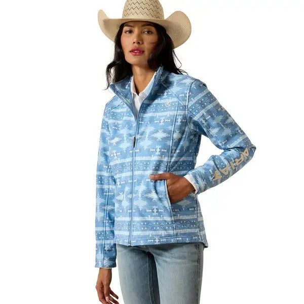 The Southwest Blue Softshell Jacket by Ariat