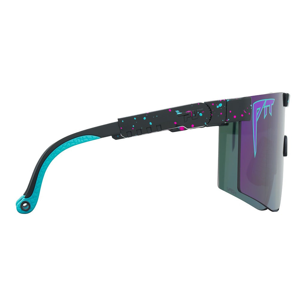 The Original 2.0 Midnight HDPV Polarized Purple Sunglasses by Pit Viper - Wide
