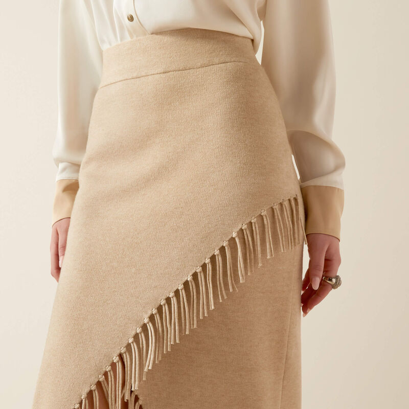 The Ranch Class Fringe Wrap Skirt by Ariat