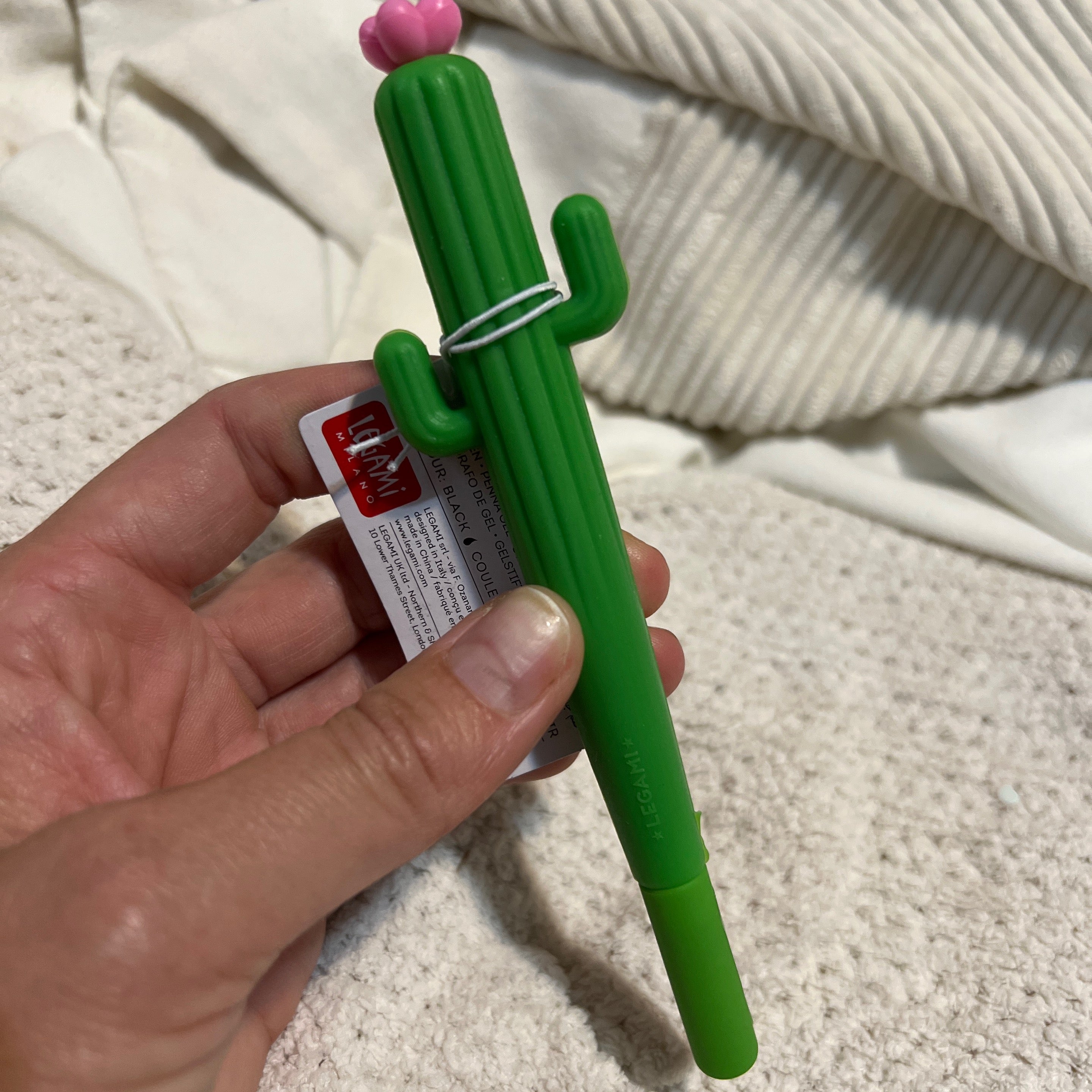 Flowering Cactus Pen by Legami