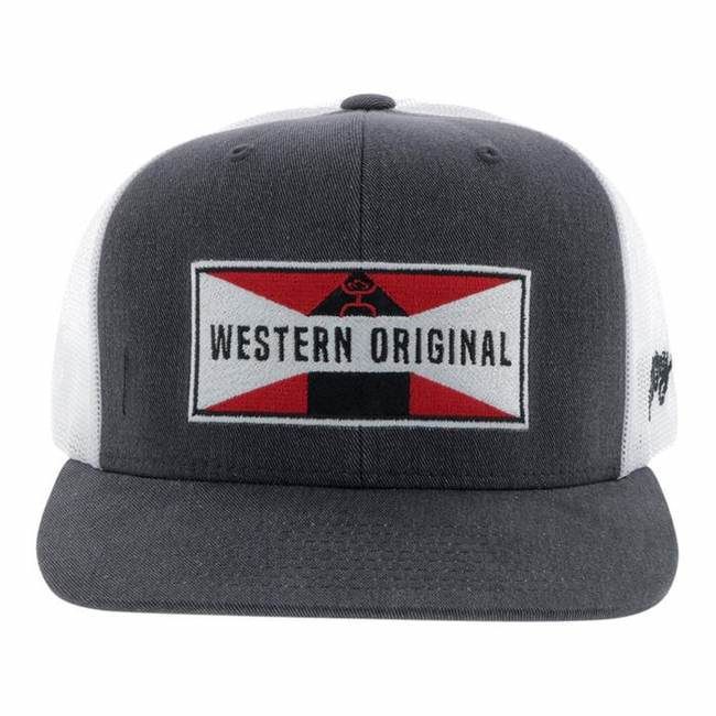 Hooey Holley Grey/White Hat