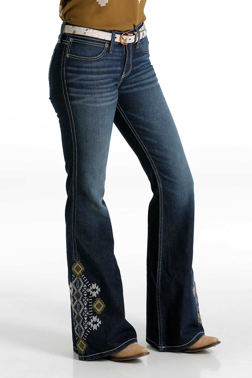Howdy Ya'll Flare Jeans by Cruel Denim