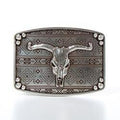 The "All Horns" Belt Buckle by Nocona