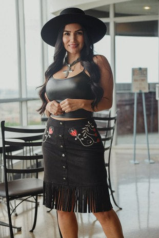 The Catalina Western Yolk Skirt