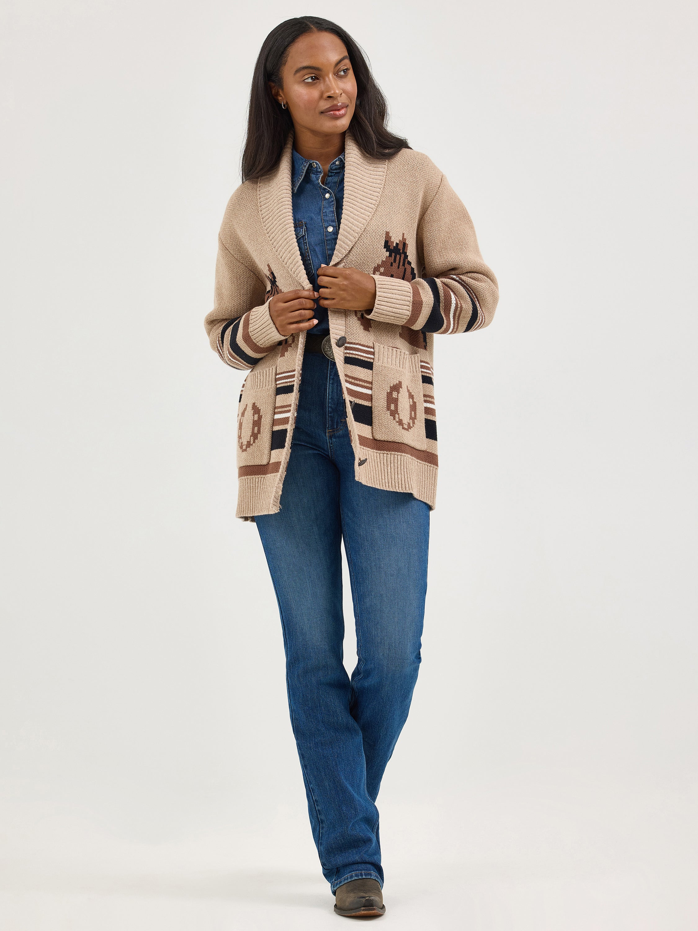The Caballada Cardigan by Wrangler
